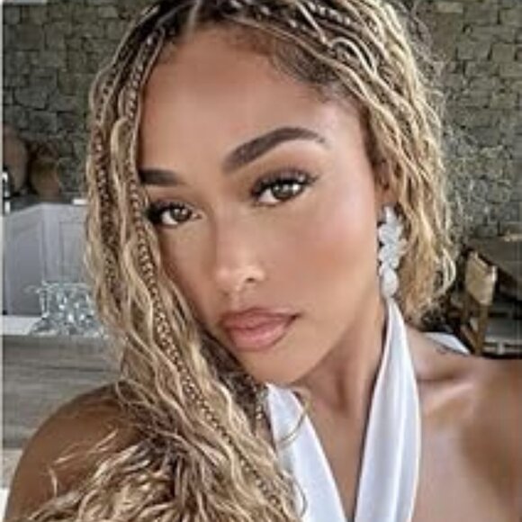 SOLD-Beautiful 36" HD Lace Knotless  Boho Box Braided Lace Wig - Picture 1 of 13